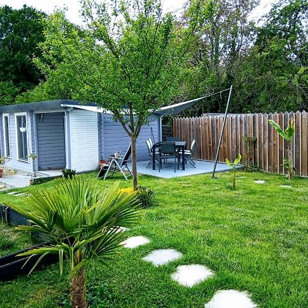 Camarsac Agreable Petit Chalet المظهر الخارجي الصورة